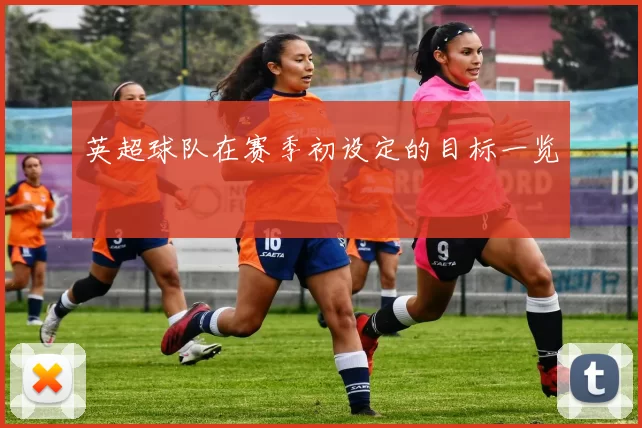 英超球队在赛季初设定的目标一览