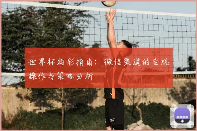 世界杯购彩指南:微信渠道的合规操作与策略分析
