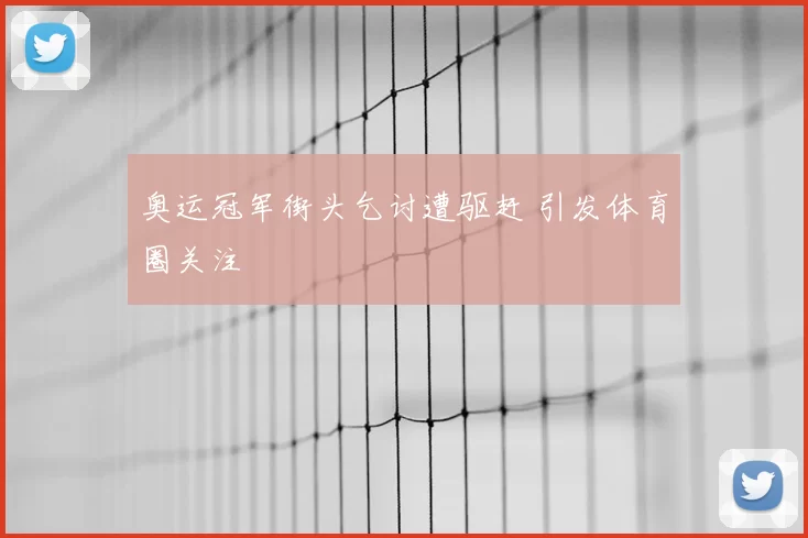 奥运冠军街头乞讨遭驱赶 引发体育圈关注