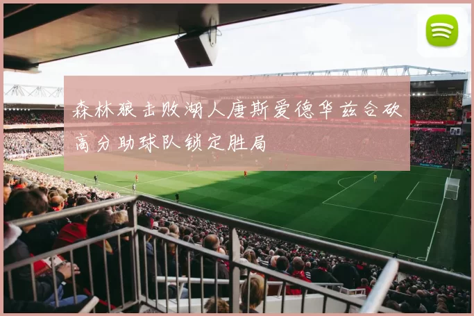 森林狼击败湖人唐斯爱德华兹合砍高分助球队锁定胜局