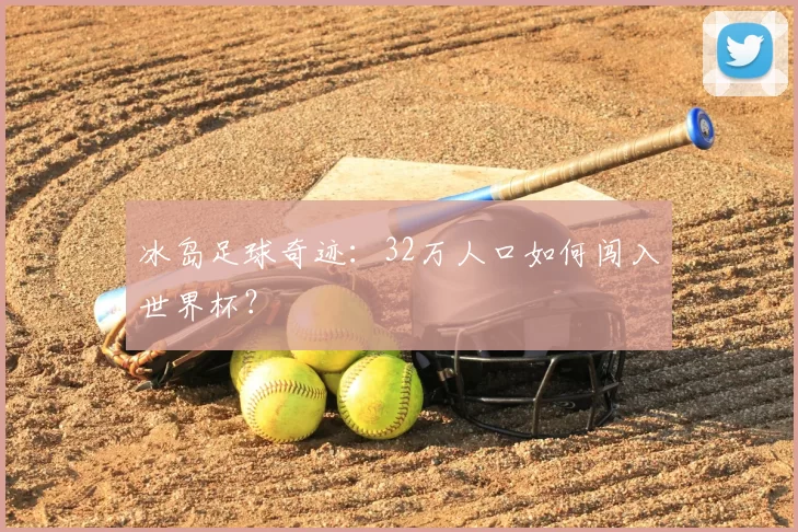 冰岛足球奇迹:32万人口如何闯入世界杯?